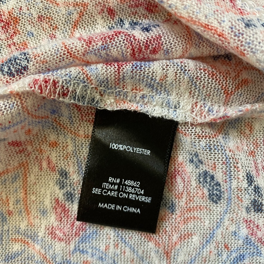 Torrid Multi-Color Floral Print Pattern Short Sleeve Open Front Cardigan… - Picture 11 of 12